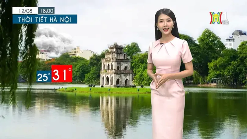 Dự báo thời tiết chiều và tối | 12/08/2024