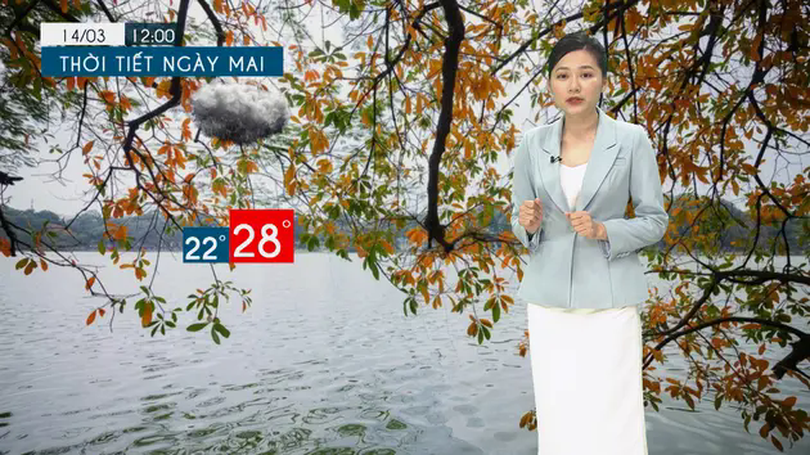 Dự báo thời tiết tối | 13/03/2025