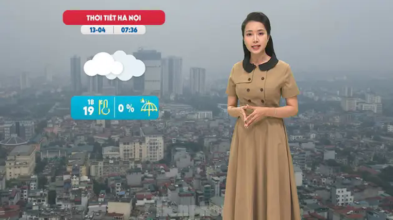 Dự báo thời tiết trưa | 13/04/2025