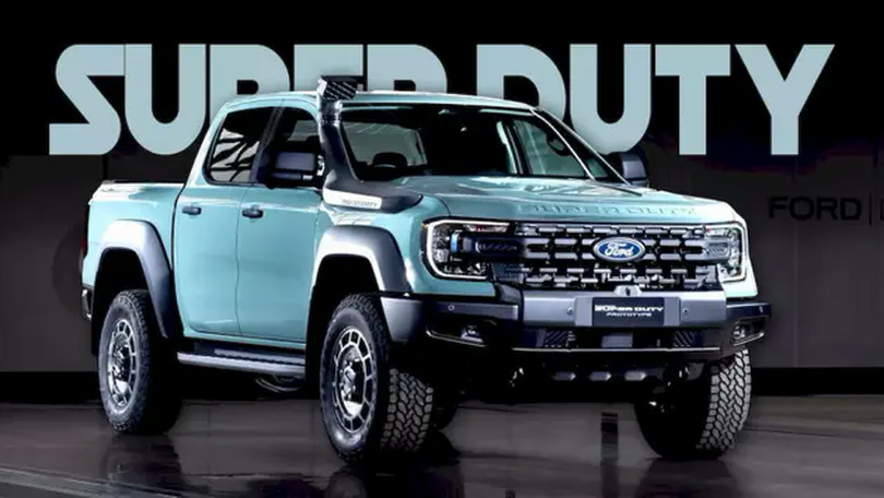 Ford Ranger 2025 sẽ có thêm bản Super Duty