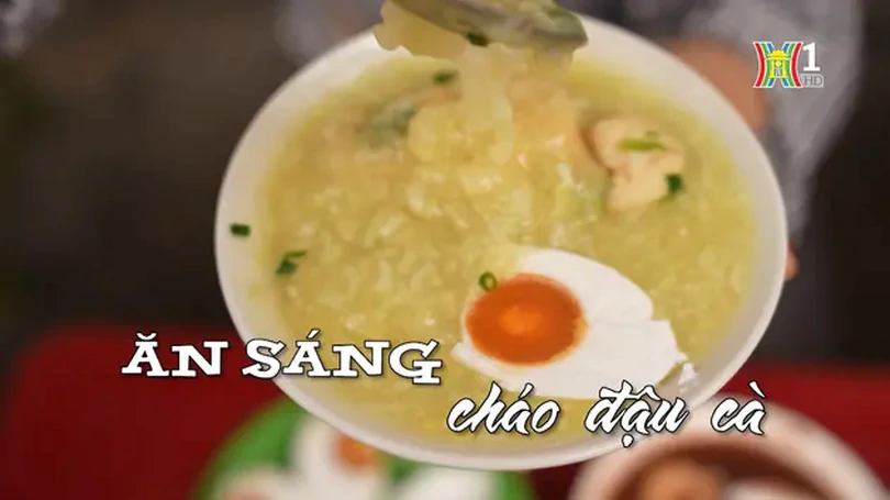 Ăn sáng cháo đậu cà | Nhịp sống Hà Nội | 13/05/2024