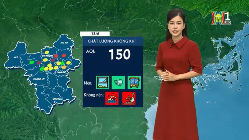 Dự báo thời tiết | 13/06/2024