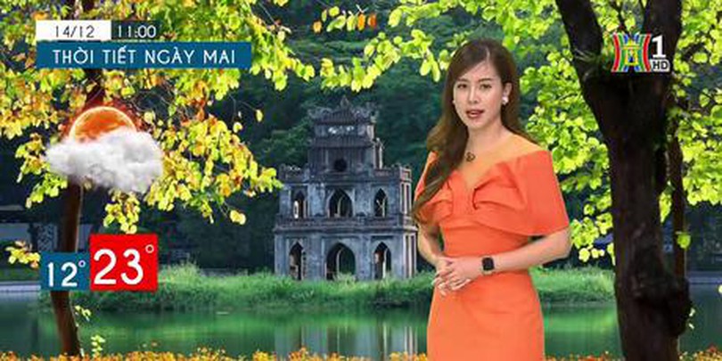Dự báo thời tiết ngày 14/12/2022