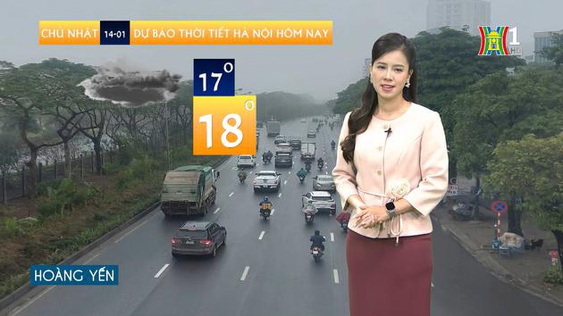Dự báo thời tiết | 14/01/2024