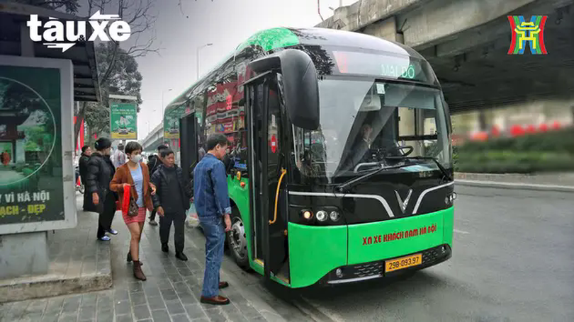 Hiệu quả khi triển khai tuyến xe buýt điện cỡ nhỏ | Bản tin Tàu và Xe | 14/03/2025