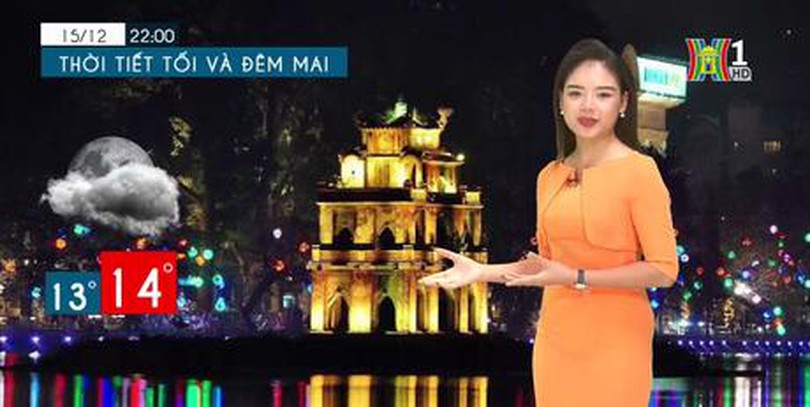 Dự báo thời tiết ngày 15/12/2022