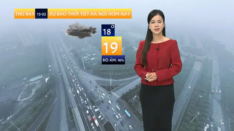 Dự báo thời tiết | 15/02/2025