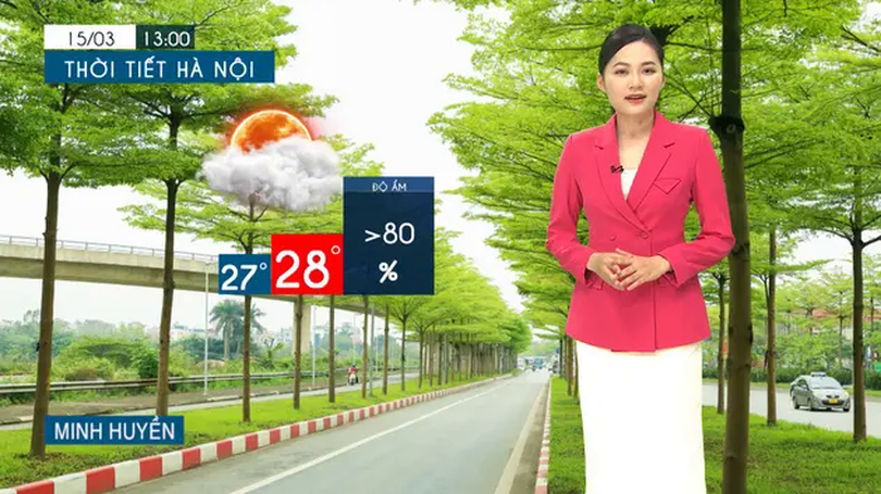 Dự báo thời tiết tối | 15/03/2025