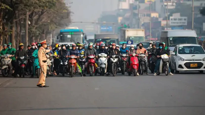 Quận Hoàng Mai: Phạt hơn 17 tỷ đồng lỗi vi phạm giao thông