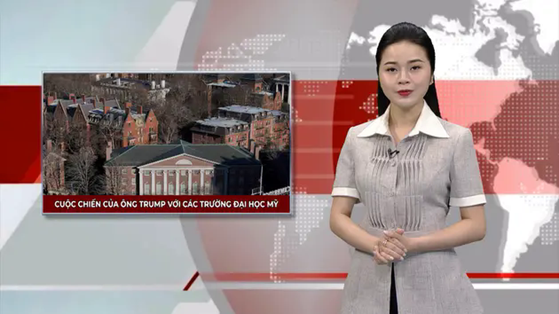 Cuộc chiến của ông Trump với các trường đại học Mỹ | Nhìn ra thế giới | 15/04/2025