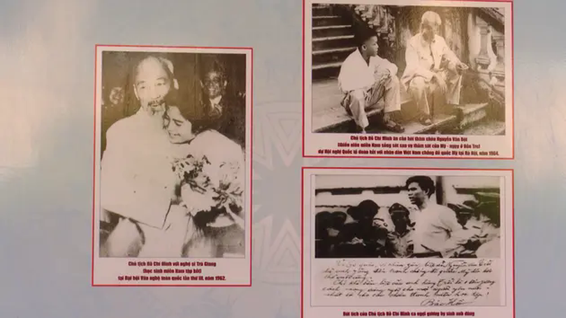 Trưng bày 135 tài liệu, hình ảnh về Chủ tịch Hồ Chí Minh