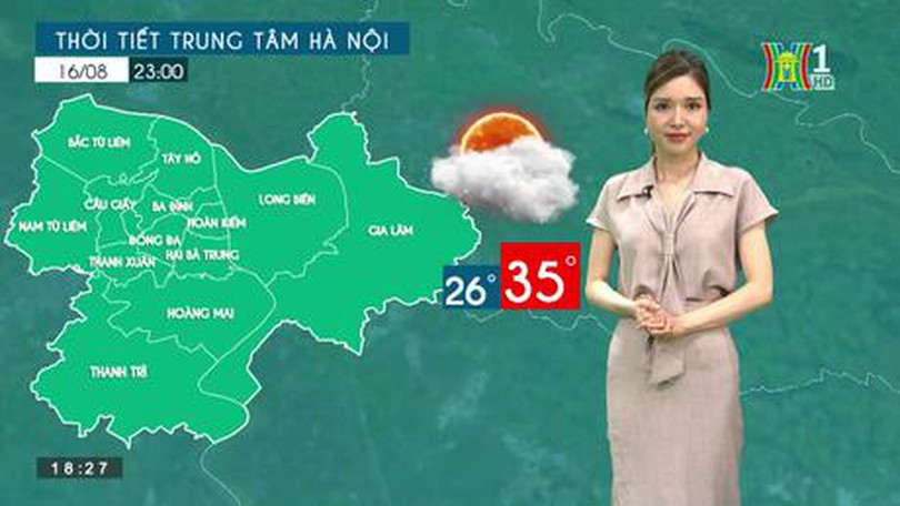 Dự báo thời tiết | 16/08/2023