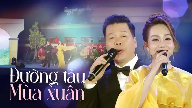 Đường tàu mùa Xuân
