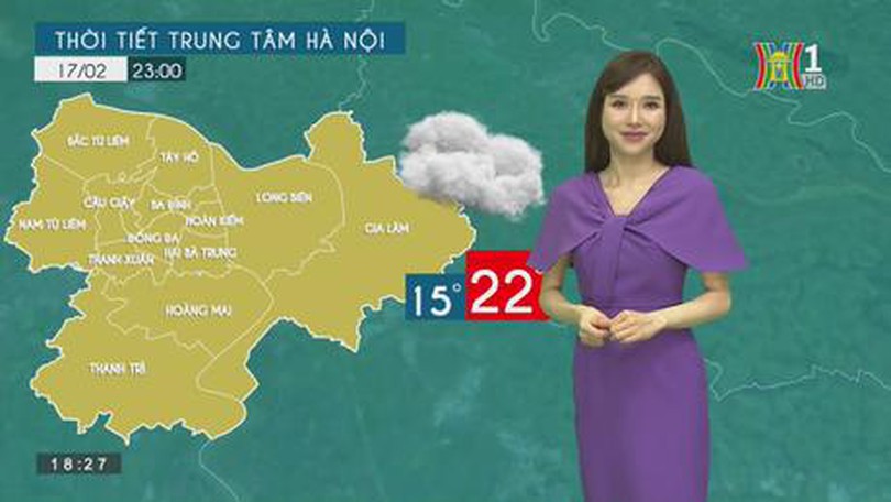 Dự báo thời tiết ngày 17/2/2023