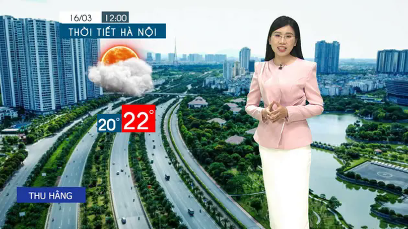 Dự báo thời tiết tối | 16/03/2025