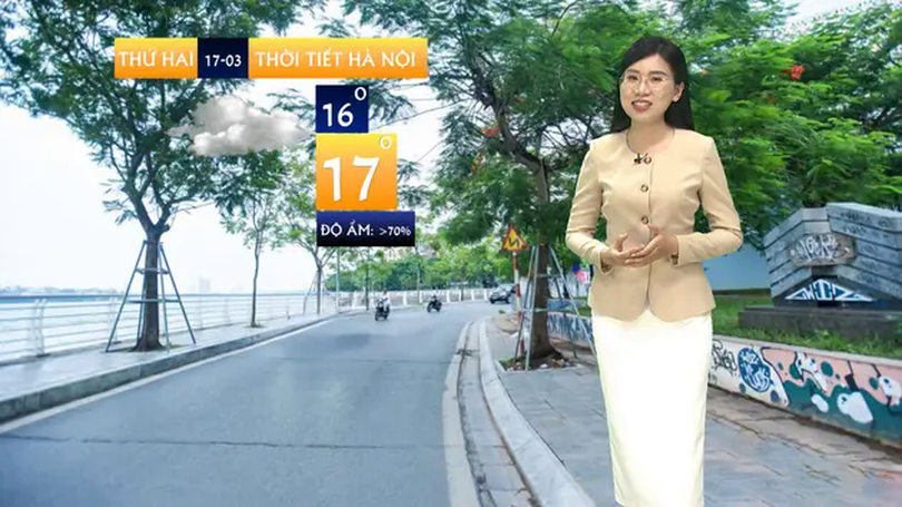 Dự báo thời tiết | 17/03/2025