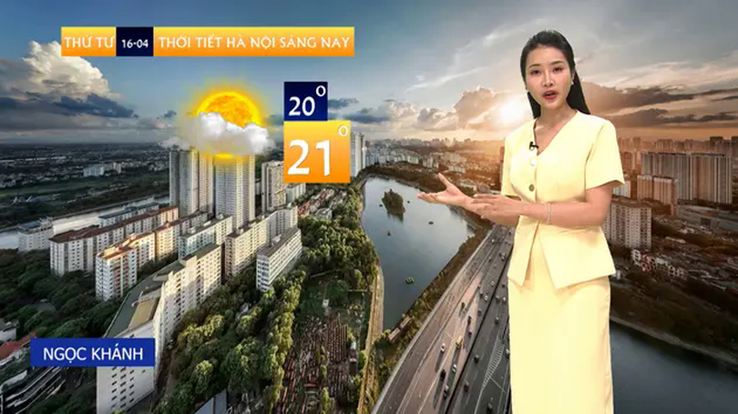 Dự báo thời tiết | 16/04/2025