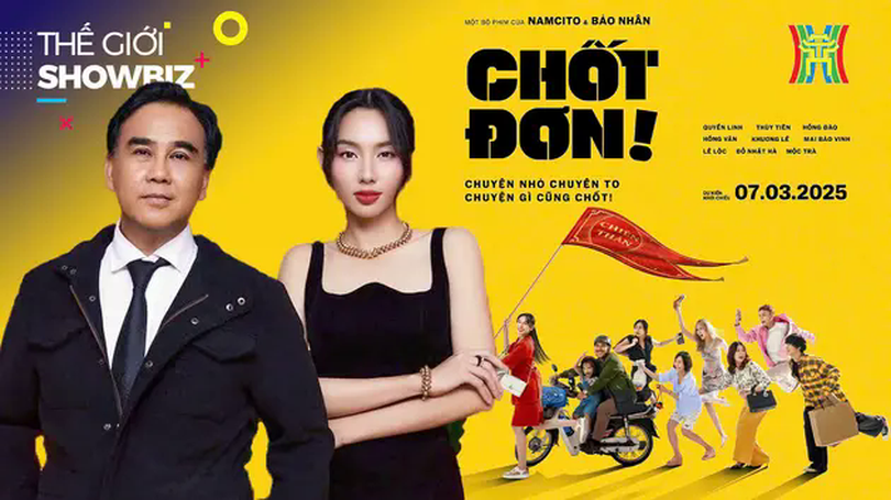Phim Thùy Tiên và Quyền Linh đóng nguy cơ khó ra rạp | Thế giới Showbiz | 16/04/2025