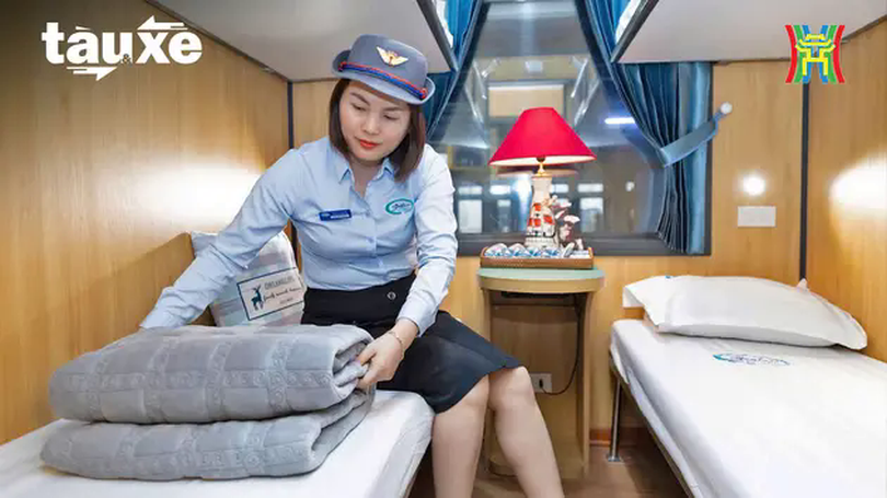Đường sắt ra mắt đoàn tàu chất lượng cao Sông Lam | Bản tin Tàu và Xe | 16/04/2025
