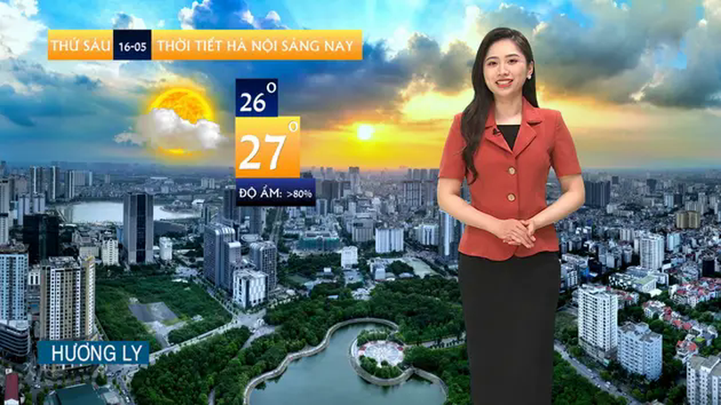 Dự báo thời tiết | 16/05/2025