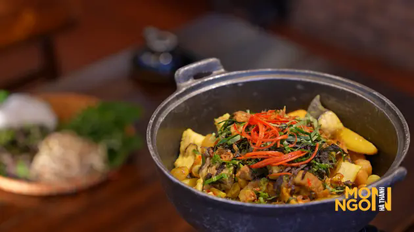 Cá lăng om chuối đậu | Món ngon ở Hà Thành | 16/06/2025