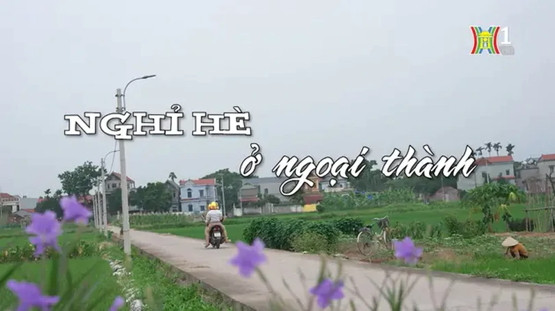 Nghỉ hè ở ngoại thành | Nhịp sống Hà Nội | 16/07/2024