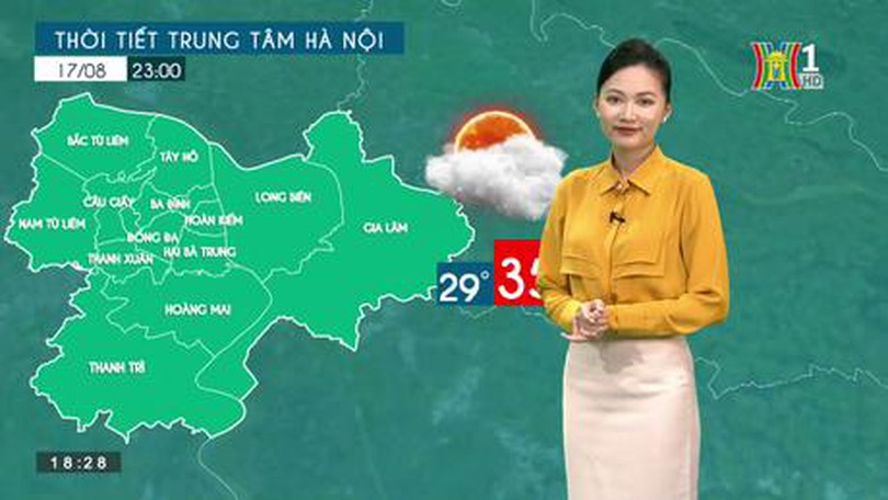 Dự báo thời tiết | 17/08/2023
