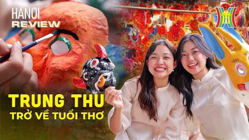Mặt nạ giấy bồi đặc sản Hàng Mã | HANOI Reviews | 16/09/2023