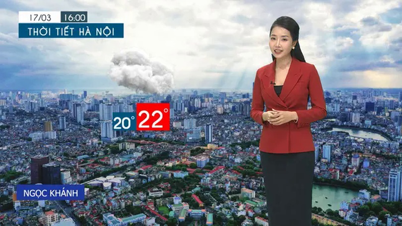 Dự báo thời tiết tối | 17/03/2025