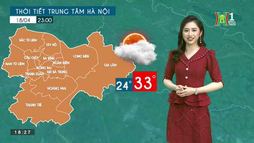 Dự báo thời tiết ngày 18/04/2023