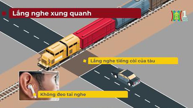 Kỹ năng lái xe an toàn khi đi qua đường sắt