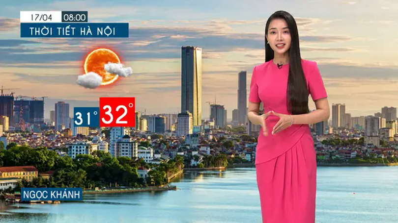 Dự báo thời tiết tối | 17/04/2025