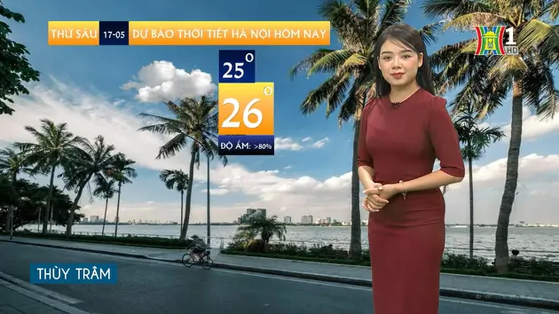 Dự báo thời tiết | 17/05/2024