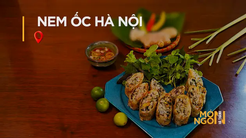Nem ốc Hà Nội | Món ngon ở Hà thành | 17/05/2025