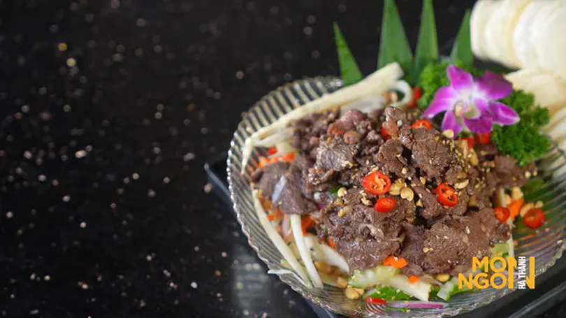 Nộm bắp bò măng trúc | Món ngon ở Hà Thành | 17/06/2025