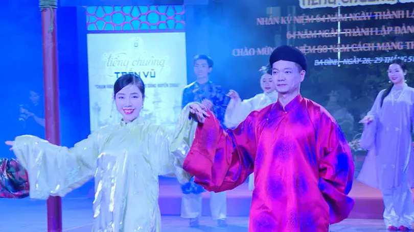 'Tiếng chuông Trấn Vũ': Đánh thức chiều sâu văn hóa Thăng Long | Văn hóa và sự kiện | 16/06/2025