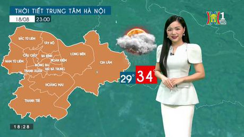 Dự báo thời tiết | 18/08/2023