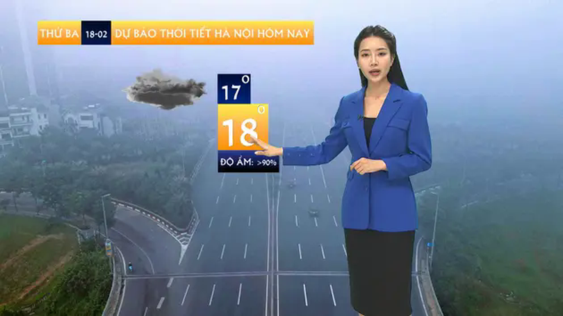 Dự báo thời tiết | 18/02/2025