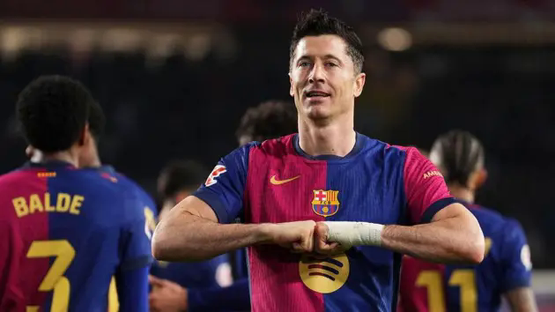 Barcelona chiếm ngôi đầu BXH La Liga 2025