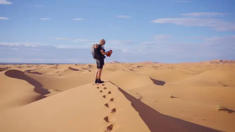 Vận động viên người Đức vượt qua 850km sa mạc Sahara