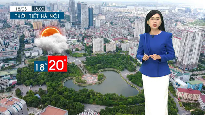 Dự báo thời tiết tối | 18/03/2025