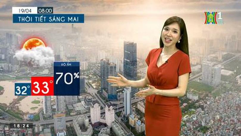 Dự báo thời tiết ngày 19/04/2023
