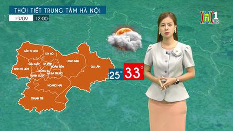 Dự báo thời tiết | 19/9/2023