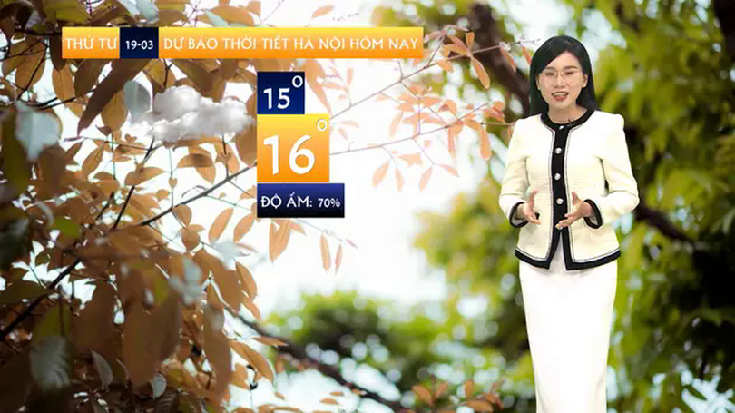 Dự báo thời tiết | 19/03/2025