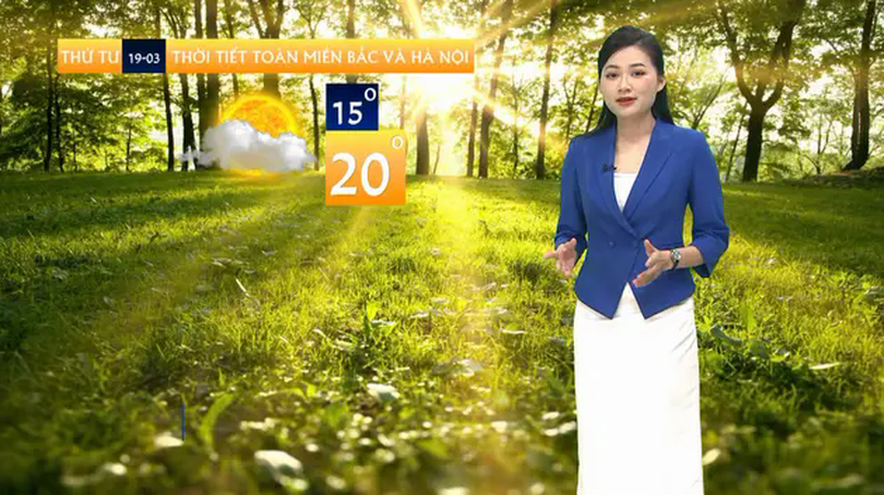 Dự báo thời tiết trưa | 19/03/2025