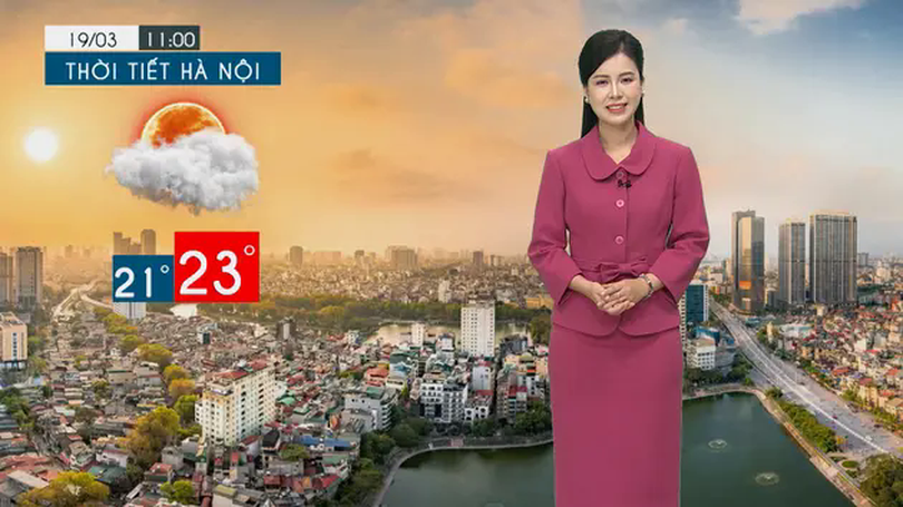 Dự báo thời tiết tối | 19/03/2025