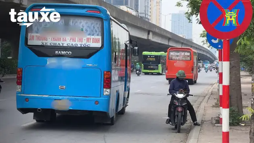Xe khách ‘lộng hành’, lập bến cóc giữa lòng đường | Bản tin Tàu và Xe | 19/05/2025