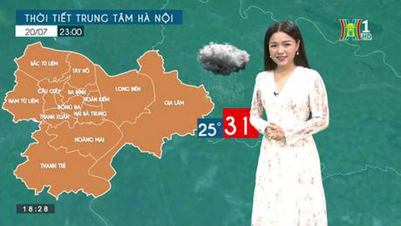 Dự báo thời tiết | 20/07/2023
