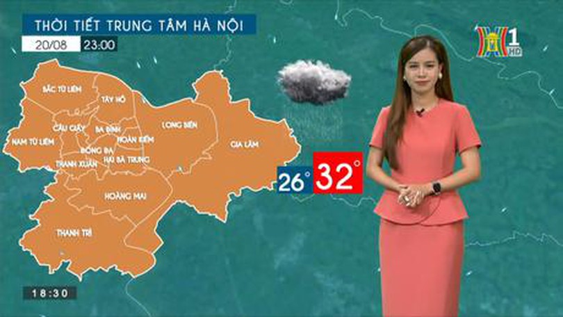 Dự báo thời tiết | 20/08/2023