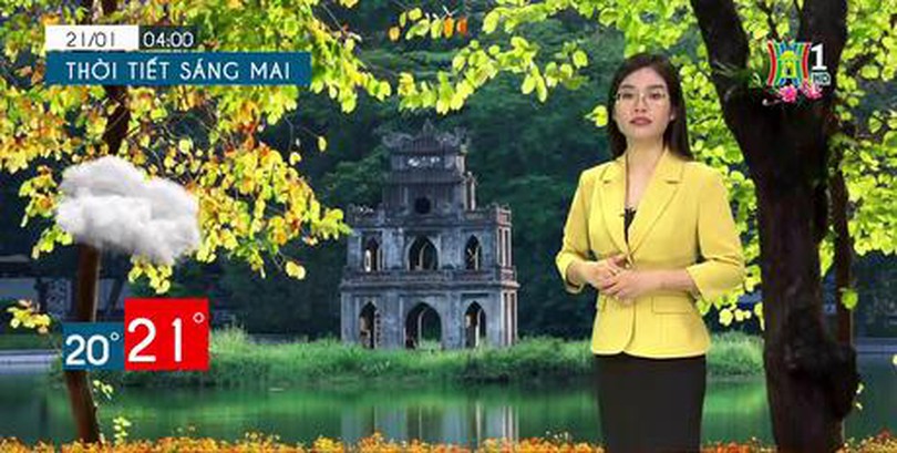 Dự báo thời tiết ngày 21/01/2023